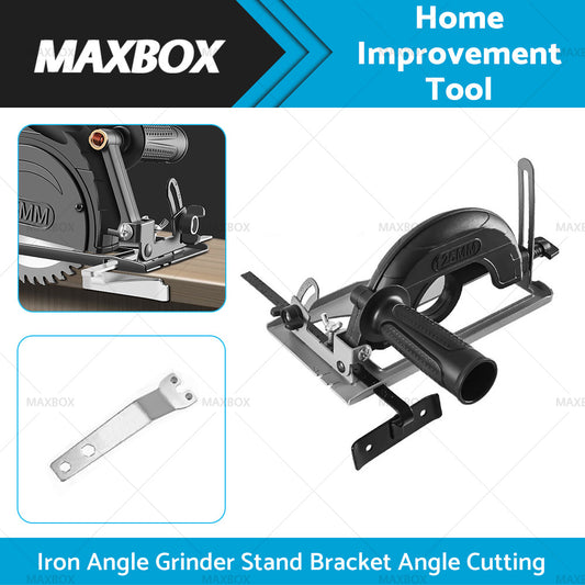 Iron Angle Grinder Stand Bracket Angle Cutting for 100-125mm Angle Grinder
