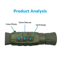 5x IR Night Vision Monocular Zoom Digital HD Telescope With 4K Video Camera Suitable For Hunting