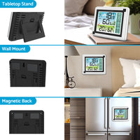 {{ Wireless Weather Station Thermometer Digital Temperature Humidity Monitor Home }} - Buy Car Parts Online at {{ Kaka Auto Parts }}.