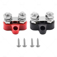 {{ Bus Bar Terminal Blocks Heavy Duty M8+M8 Positive Power Distribution Studs }} - Buy Car Parts Online at {{ Kaka Auto Parts }}.