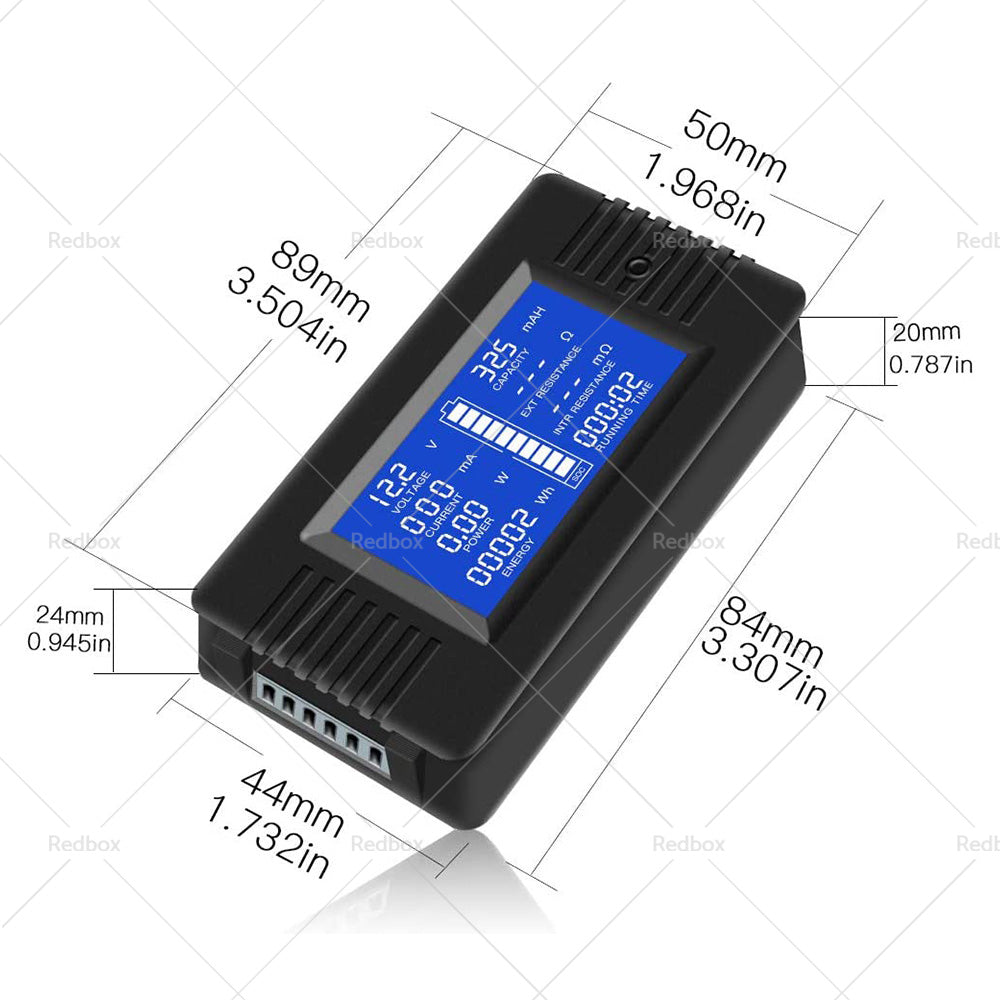 {{ 50-300A LCD Display DC Battery Monitor Meter 200V Voltmeter Amp For RV System }} - Buy Car Parts Online at {{ Kaka Auto Parts }}.