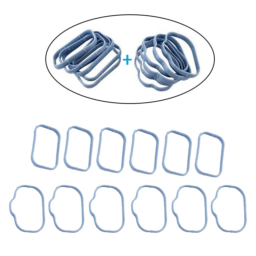 12x Intake Manifold Gaskets Seals Suitable For Chrysler 300 / Jeep / Dodge 3.6L