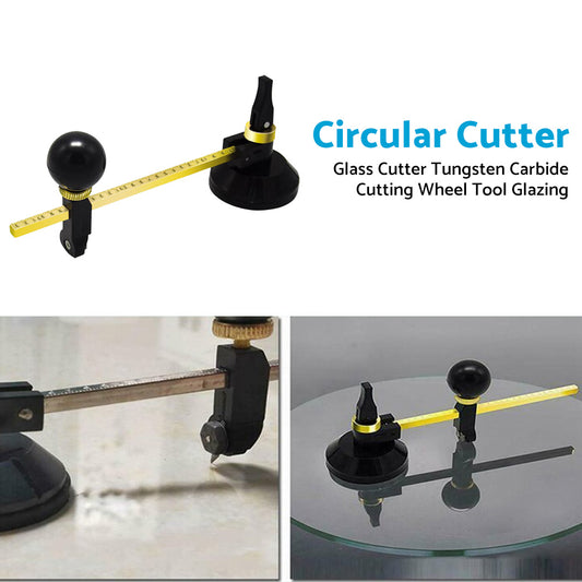 40cm Round Glass Cutter With Tungsten Carbide Cutting Wheel Suitable For Glazing