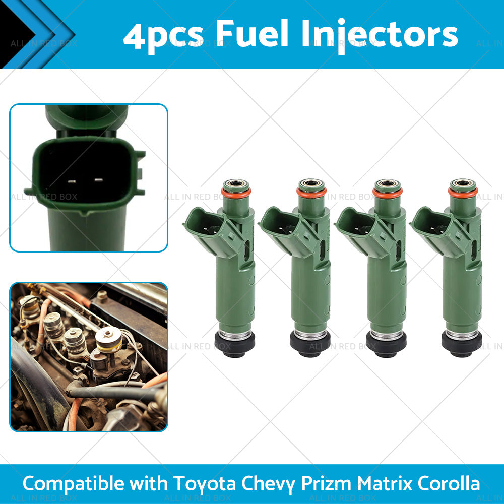 {{ 4PCS Fuel Injector Suitable For Toyota Chevy Prizm Matrix Corolla 23250-22040 }} - Buy Car Parts Online at {{ Kaka Auto Parts }}.