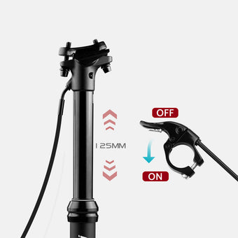 compare product 1 Set Bike MTB Dropper Seat Post Internal/External Cable Routing 30. 9/31. 6mm