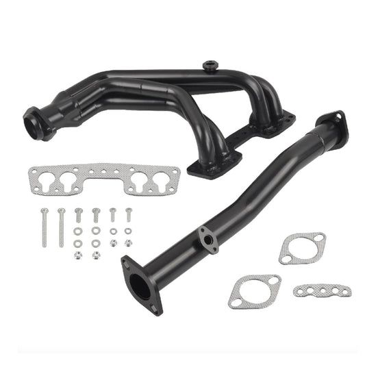 Black Exhaust Header Suitable For Toyota Pickup 4Runner 2.4L 22RE 4WD 1990–1995