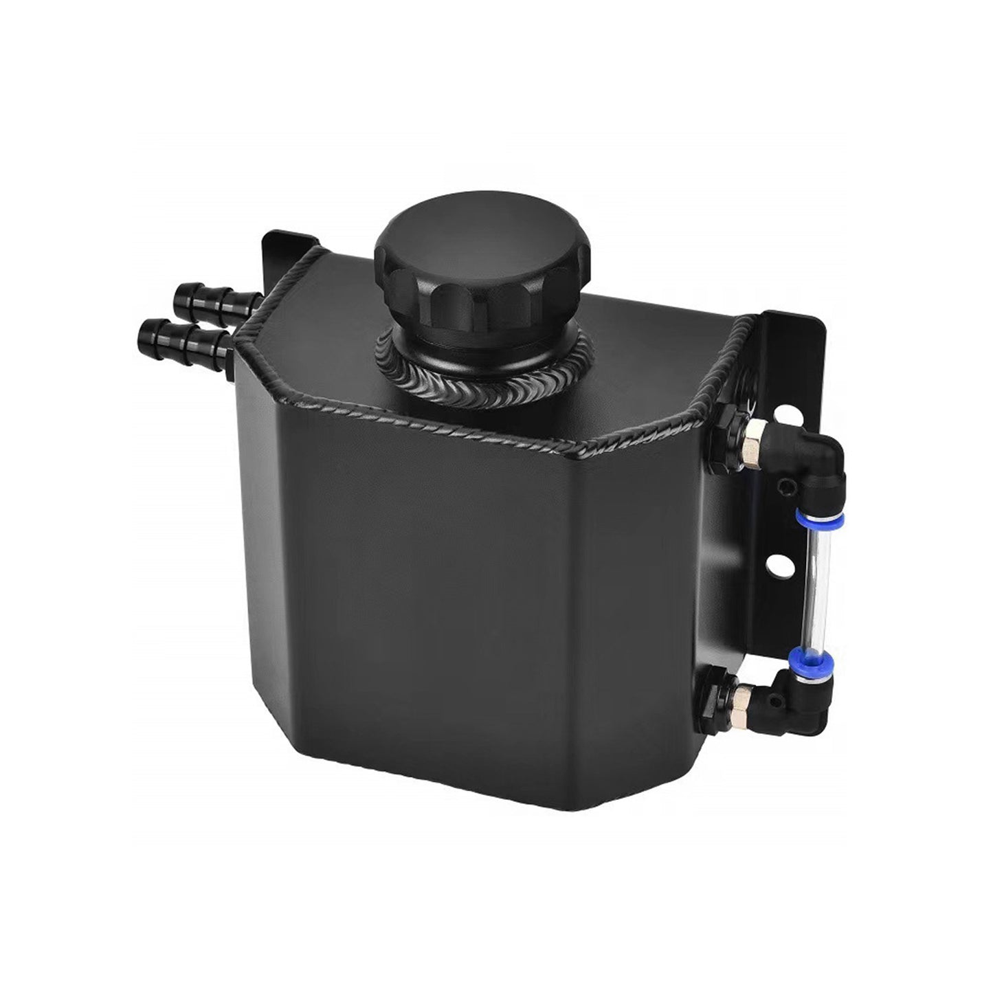 1L Aluminum Coolant Reservoir Tank Overflow Bottle Suitable For Engine Cooling System