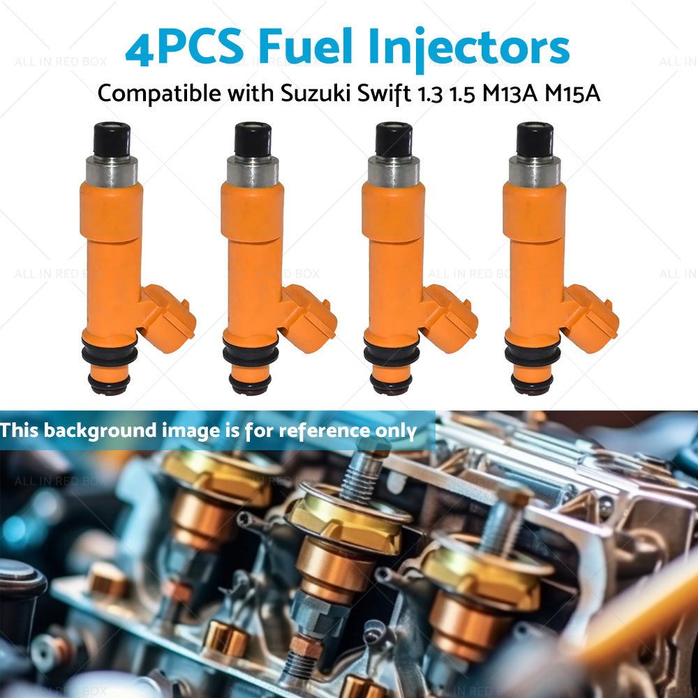 {{ 4PCS Fuel Injector 297500-0120 Suitable for Suzuki Swift 1. 3 1. 5 M13A M15A 05-16 }} - Buy Car Parts Online at {{ Kaka Auto Parts }}.