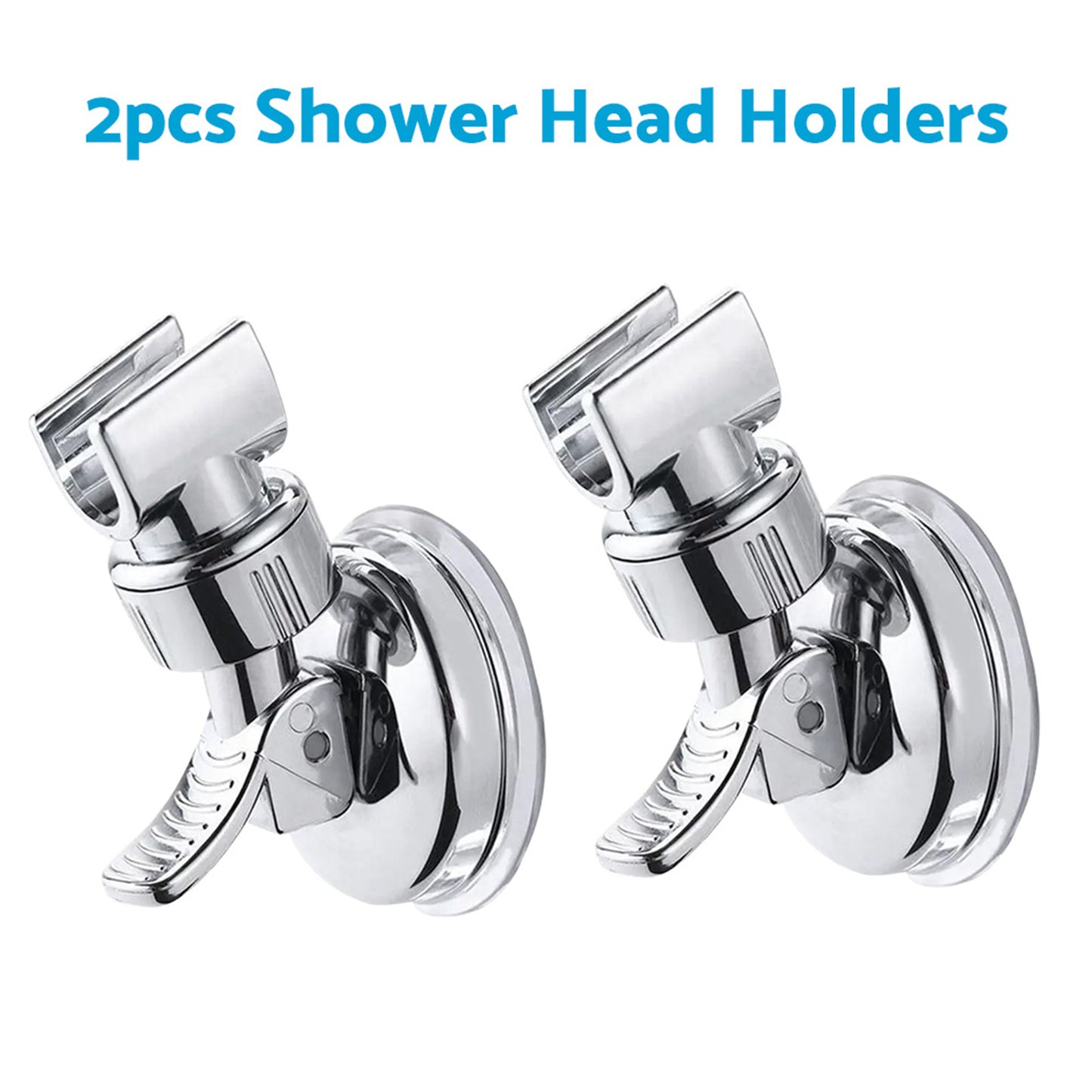 1/2x Adjustable Suction Bracket Suitable For Shower Head Handset Wall Mount