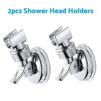 1/2x Adjustable Suction Bracket Suitable For Shower Head Handset Wall Mount