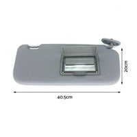 Right Side Sun Visor Gray Suitable For Hyundai Getz 2002-2011 852201C000QS