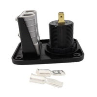 50A Dual USB Socket Flush Mount Recessed Plate Suitable For QC 3.0 / 3.1A Ports