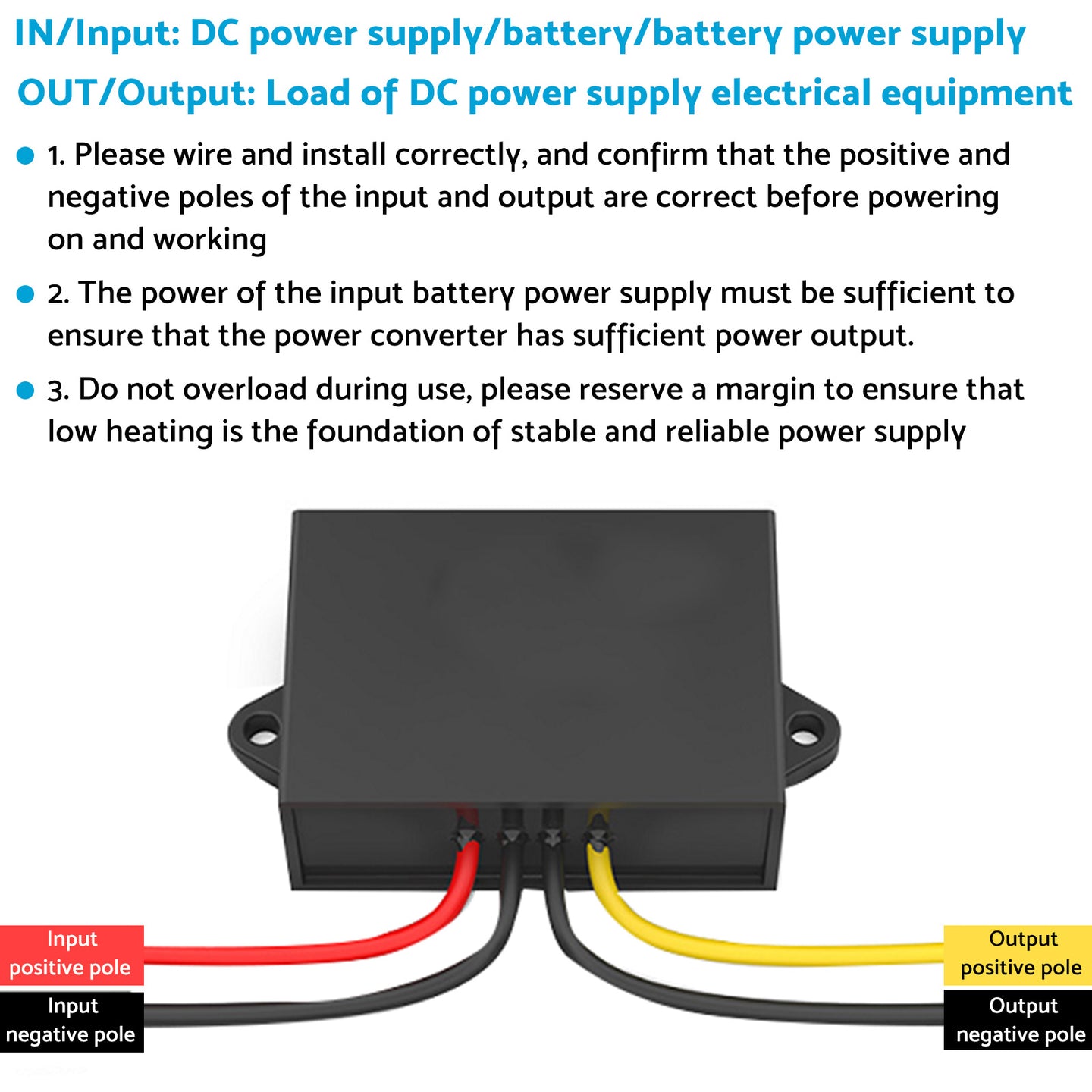 {{ DC-DC Boost Step-Up Converter 12V to 24V 5A Car Power Supply Module Waterproof }} - Buy Car Parts Online at {{ Kaka Auto Parts }}.
