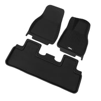 {{ RHD Front & Rear Rubber Floor Mats Set Suitable For Tesla Model Y 2021-2024 }} - Buy Car Parts Online at {{ Kaka Auto Parts }}.