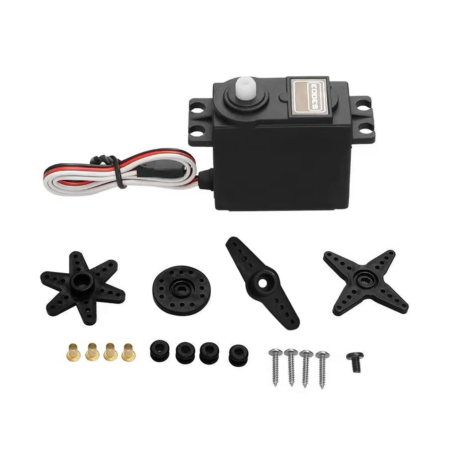 High Torque Standard Servos 4x Suitable For Futaba S3003 RC Car / Plane / Boat / Helicopter