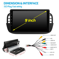 {{ Android 15 Car Stereo 2+64GB Suitable for Fiat 500 2007–2015 CarPlay GPS WIFI }} - Buy Car Parts Online at {{ Kaka Auto Parts }}.