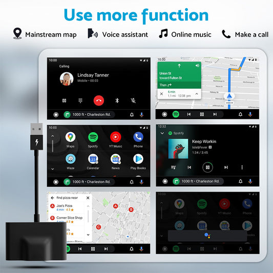 Wireless CarPlay Adapter Suitable For Android & Most Vehicles with CarPlay Auto