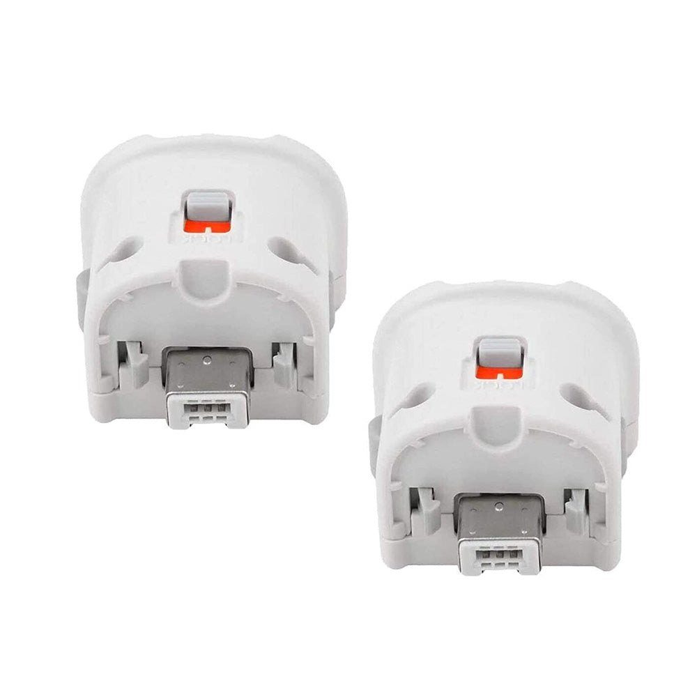 2x Motion Plus Adapter Sensor Suitable For Nintendo Wii Remote Controller