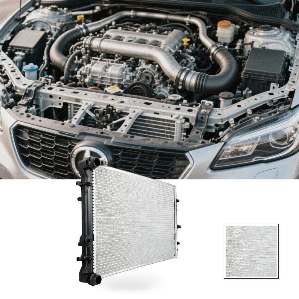 {{ Radiator Suitable for Skoda Roomster 5J 1.2 1.4 1.6 Petrol 1.4 TDI 1.9 TDI }} - Buy Car Parts Online at {{ Kaka Auto Parts }}.