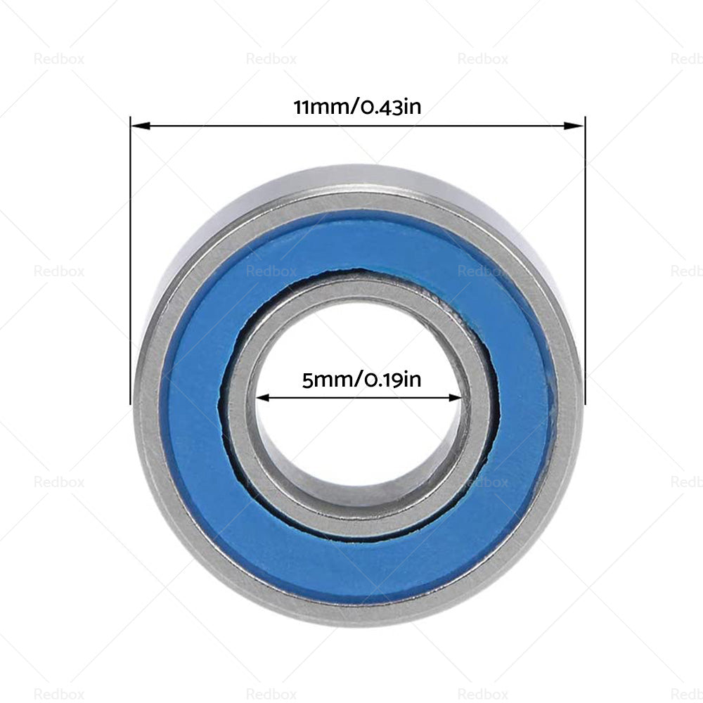 {{ 5x11x4mm Bearings Suitable for RC Tamiya 1150 HPI Savage Traxxas Axial Losi MR115-2RS }} - Buy Car Parts Online at {{ Kaka Auto Parts }}.