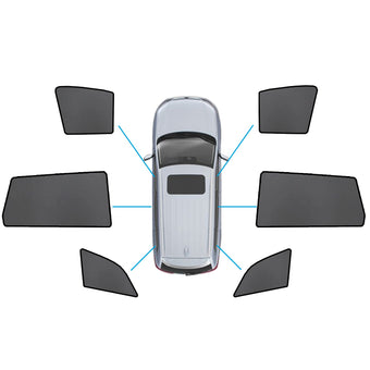 compare product Magnetic Mesh Sun Blind Shades Front & Rear Suitable For Audi Q7 4LB 2006-2015