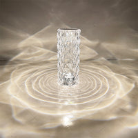 {{ Crystal Table Lamp Rose Diamond Touch Lamp with USB 3 or 16 Color Crystal LED Light }} - Buy Car Parts Online at {{ Kaka Auto Parts }}.