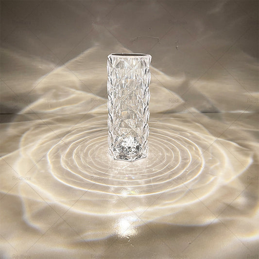 {{ Crystal Table Lamp Rose Diamond Touch Lamp with USB 3 or 16 Color Crystal LED Light }} - Buy Car Parts Online at {{ Kaka Auto Parts }}.