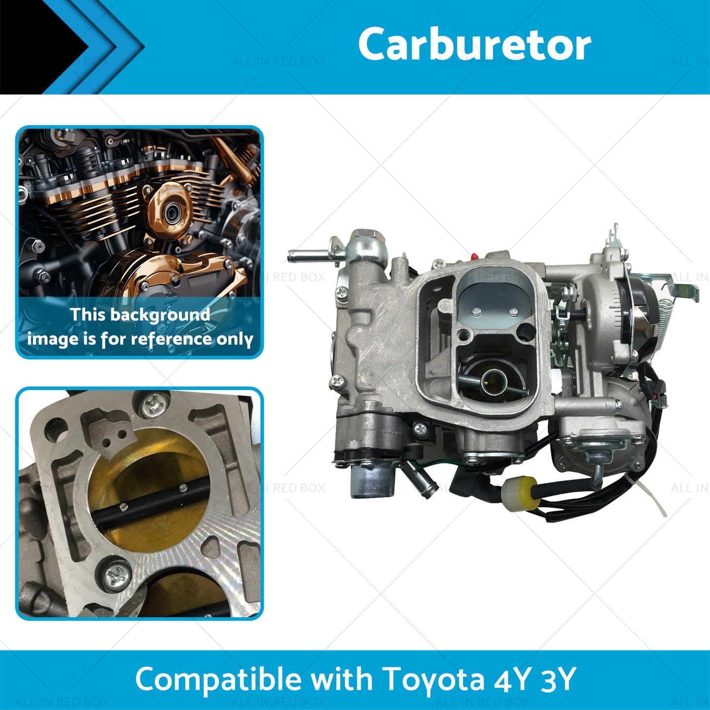 {{ 21100-73231 Carburetor Suitablefor Toyota 4Y 3Y Hiace Hilux Van 82-88 2110073230 }} - Buy Car Parts Online at {{ Kaka Auto Parts }}.
