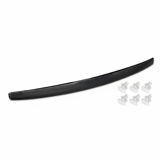 Black Chrome Front Bonnet Hood Trim Line Suitable For Isuzu D-Max & MU-X