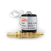 2-Way Solenoid Valve 0-0.8Mpa Suitable For Argon Welding Machines VZCT-2.2 24VDC