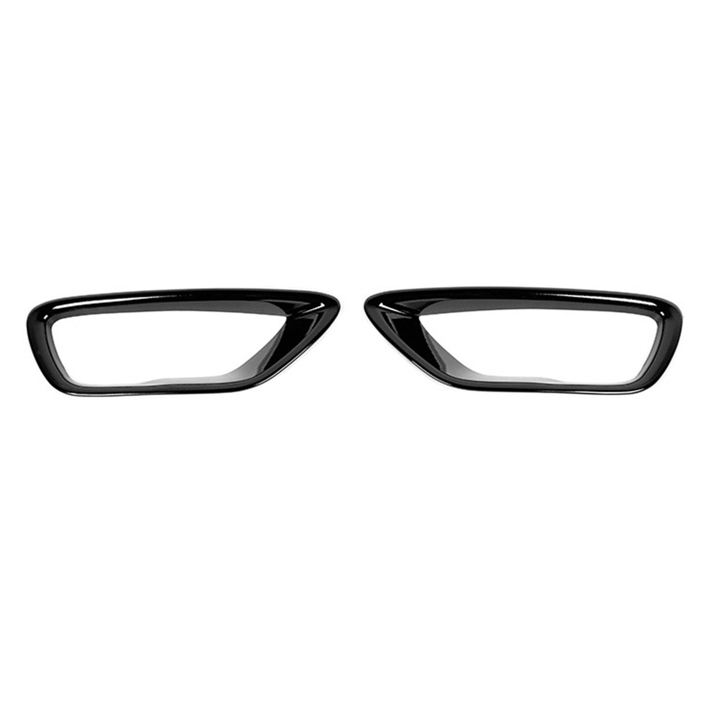 2x Front Fog Light Lamp Frame Covers Suitable For Jeep Grand Cherokee 2014-2016