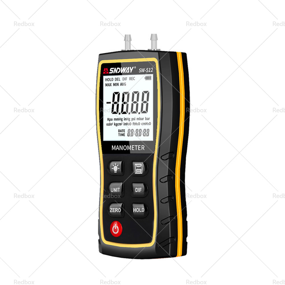 {{ Digital Differential Manometer 隆脌103. 42KPa Air Pressure Meter Digital }} - Buy Car Parts Online at {{ Kaka Auto Parts }}.