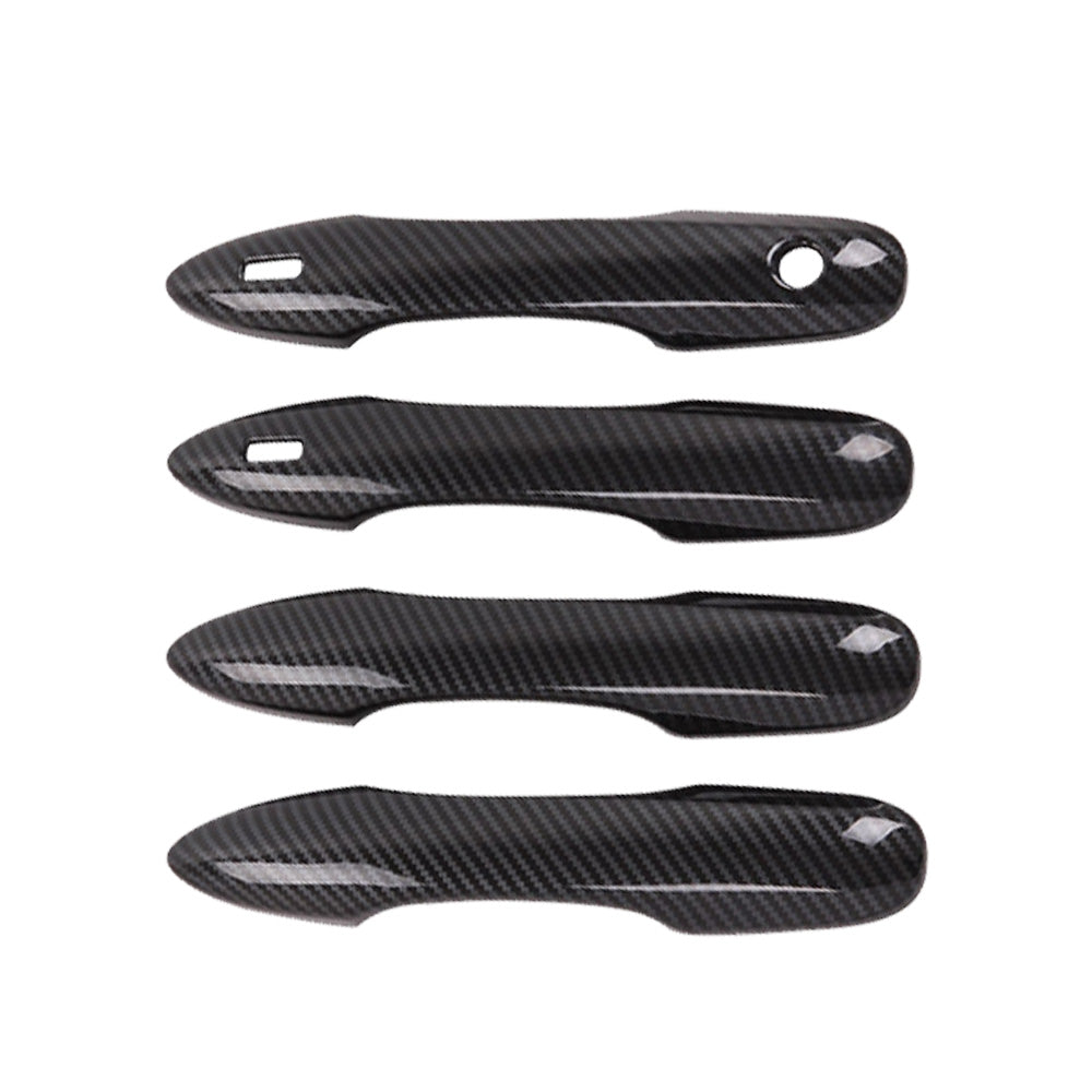 Carbon Fiber Door Handle Cover  and  Bowl Cup Surround Kit Suitable For Toyota Camry