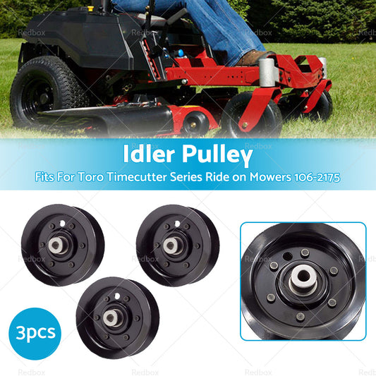 3x Idler Pulley For Toro Timecutter Series  Z4200 Z5000 Ride on Mowers 106-2175