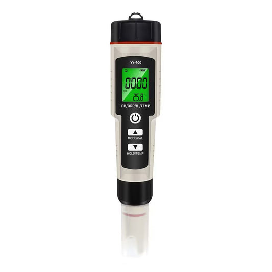 Portable 4 In 1 Hydrogen-Rich Test Pen PH ORP TEMP Water Quality Meter Tester