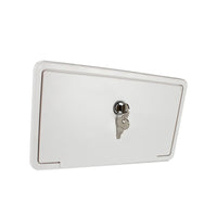 Caravan RV Shower Box Kit External with Lock Exterior Camper Trailer Boat Marine