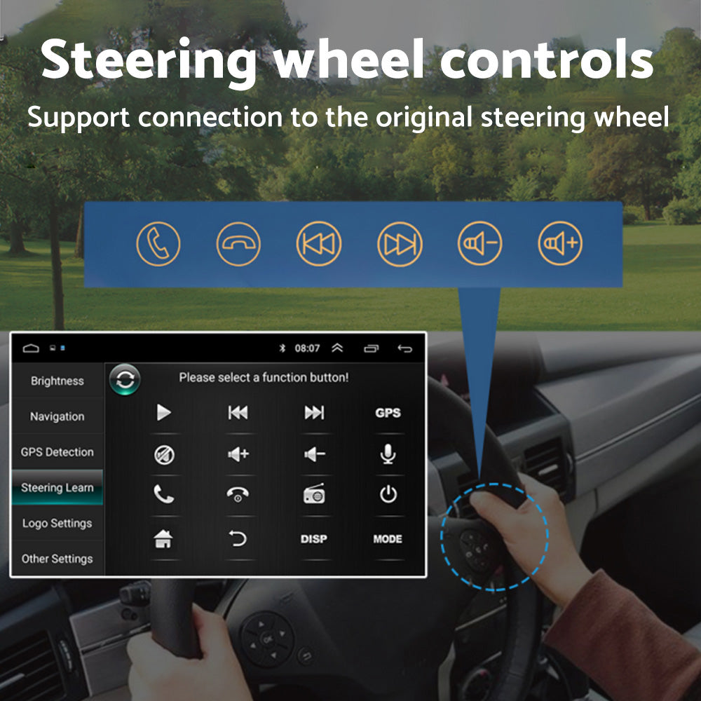 16GB Car Radio Navi GPS BT Android Suitable For Mitsubishi Triton ML MN KA KA