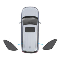 {{ 2x Triangular Magnetic Car Window Sun Shades Suitable for Mazda CX-3 15-Current }} - Buy Car Parts Online at {{ Kaka Auto Parts }}.