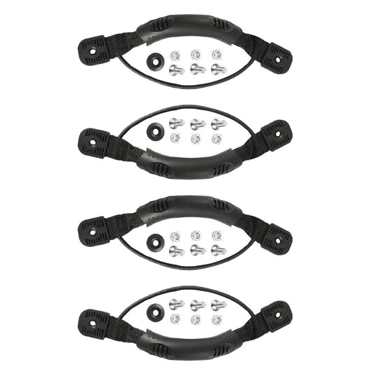 4x Side Mount Carry Handles with Screws Suitable For Kayak / Canoe / Boat Replacement