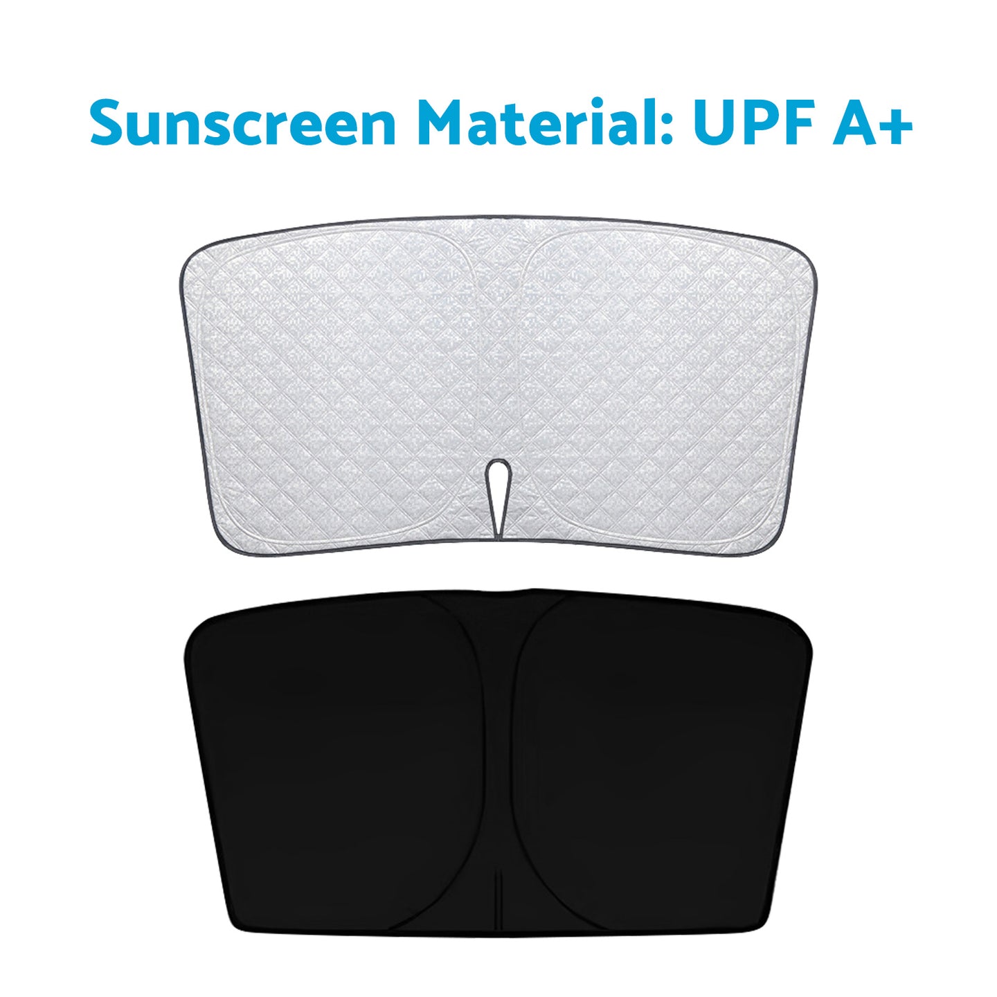 {{ 6 Layer Thick WindScreen Sun Shade Sunvisor Suitable for MG4 22-25 UV Protection }} - Buy Car Parts Online at {{ Kaka Auto Parts }}.