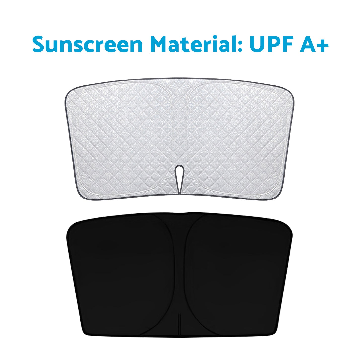 {{ 6 Layer Thick WindScreen Sun Shade Sunvisor Suitable for MG4 22-25 UV Protection }} - Buy Car Parts Online at {{ Kaka Auto Parts }}.