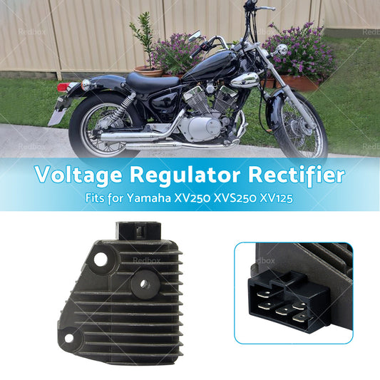 {{ VOLTAGE REGULATOR RECTIFIER FOR Yamaha XV125 XV250 Virago XVS250 V-STAR Route 66 }} - Buy Car Parts Online at {{ Kaka Auto Parts }}.