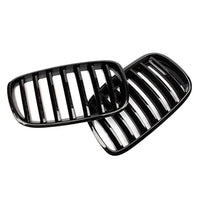 Front Bumper Kidney Grill Grille Gloss Suitable For BMW E70 X5 / E71 X6 2007-2013