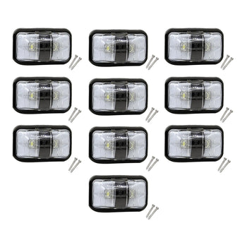 compare product 10X Red Amber Clearance Lights LED Trailer Suitable for Truck Car Warning Light