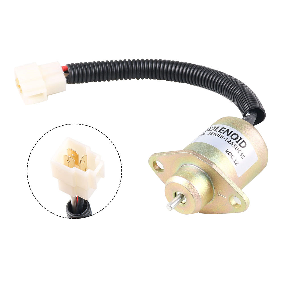 12V Shut Down Solenoid Suitable For Kubota B1700HSD 1503ES-12A5UC5S SA-4569-T