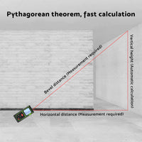 {{ 40m Handheld Digital Laser Distance Meter Finder Measure Tape Range Finder Tools }} - Buy Car Parts Online at {{ Kaka Auto Parts }}.