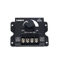 {{ 12V-24V Metal LED Switch Dimmer Controller Manual Operation for Strip Light }} - Buy Car Parts Online at {{ Kaka Auto Parts }}.