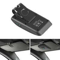 Wireless Car Bluetooth Handsfree Speaker Phone With Sun Visor Clip Black
