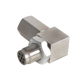 compare product 90 Degree Oxygen O2 Sensor Spacer Adapter CEL Eliminator Mini Cat Catalytic Converter