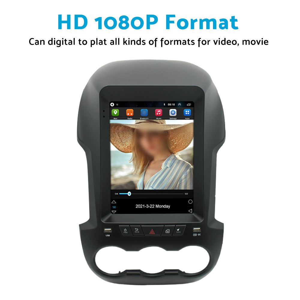 2+32GB Android 11 Apple Carplay Radio GPS Head Unit Suitable For Ford Ranger PX